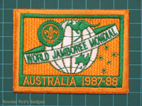 Click to enlarge WJ'87 16th Word Jamboree Mondial